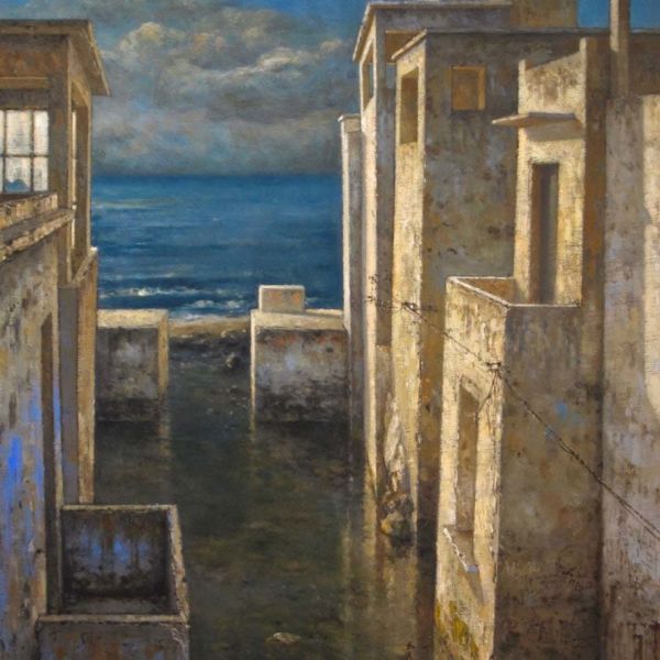 Christian Benoist – Océanique – Huile sur toile – 81 x 54 cm – 4800 €