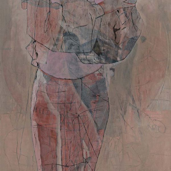 André Lundquist – A Fleur de toile 12 – huile sur toile – 180 x 80 cm – 6000 €