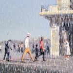 Luc Lavenseau - Biarritz, Impression 11 - huile sur toile - 46 x 61 cm - 2100 €