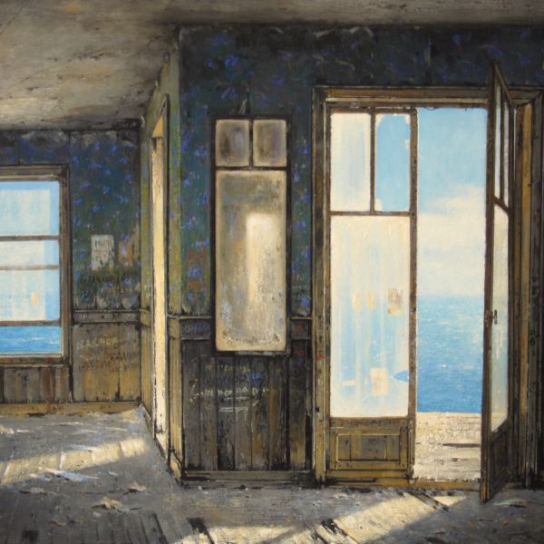 Christian Benoist - Plaisance - huile sur toile - 60 x 81 cm - 5000 €