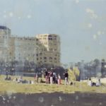 Luc Lavenseau - Biarritz - huile sur toile - 33 x 46 cm - 1500 €