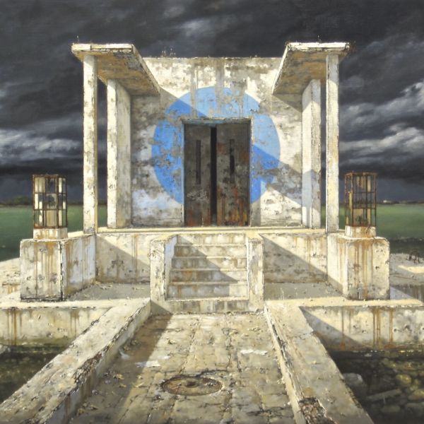 Christian Benoist - La promesse - huile sur toile - 114 x 195 cm - 11500 €