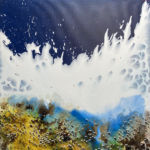 Alberto Letamendi - Itsasorantz - technique mixte - 80 x 80 cm - 2600 €