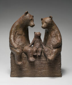 Sophie Verger – Premier enfant – Bronze – 33 x 25 x 17 cm – Fonderie Harze – 3800€