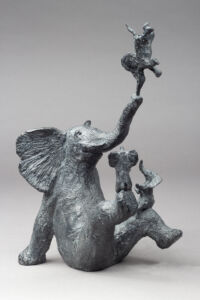 Sophie Verger – En Afrique – Bronze – 26 x 17 x 12,5 cm – Fonderie Avangini – 3100€