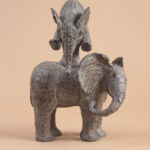 Sophie Verger – A saute mouton – Bronze – 27 x 14 x 17 cm – Fonderie Harze – 2800€