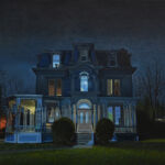 Richard T Scott – Sleeping Giant – huile sur toile – 60 x 90 cm