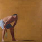 Frédéric Blaimont – Echange – 2 x (80 x 80 cm) – huile sur toile – 4800 €