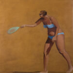 Frédéric Blaimont – Echange – 2 x (80 x 80 cm) – huile sur toile – 4800 €