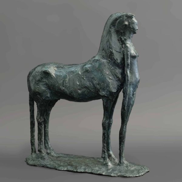 Chengdong Guo – Equilibre I – bronze 8/8 – 29 x 10 x 32 cm