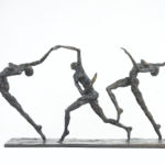 Nancy Vuylsteke - Arc en ciel - bronze - 17 x 47 x 28 cm - 4900 €