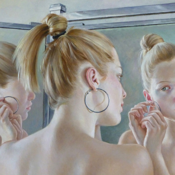 Francine Van Hove - Les Créoles - huile sur toile - 38 x 61 cm