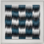 Corinne Warinsko - #2101 “UNTITLED” - 100 x 100 - Acrylique sur toile - Coffret plexi