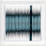Corinne Warinsko - #2111 “untitled” - 60 x 60 x 8 cm - Acrylique sur toile - Coffret plexiglass
