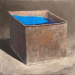 Stéphane Braud - Pot à pigments - pigments sur métal - 75 x 75 cm - 4800 €