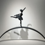 Valentine Laude - Gracieuse - bronze - 57 x 45 x 12 cm - 2400 €