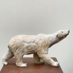 Isabelle Carabantes - Ours polaire - bronze - 38 x 19 x 10 cm - 4300 €