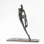 Nancy Vuylsteke de Laps - La baigneuse - bronze - 34 x 34 x 10 cm - 2500 €