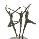 Nancy Vuylsteke de Laps - Allégro - bronze - 39 x 31 x 35 - 4900 €