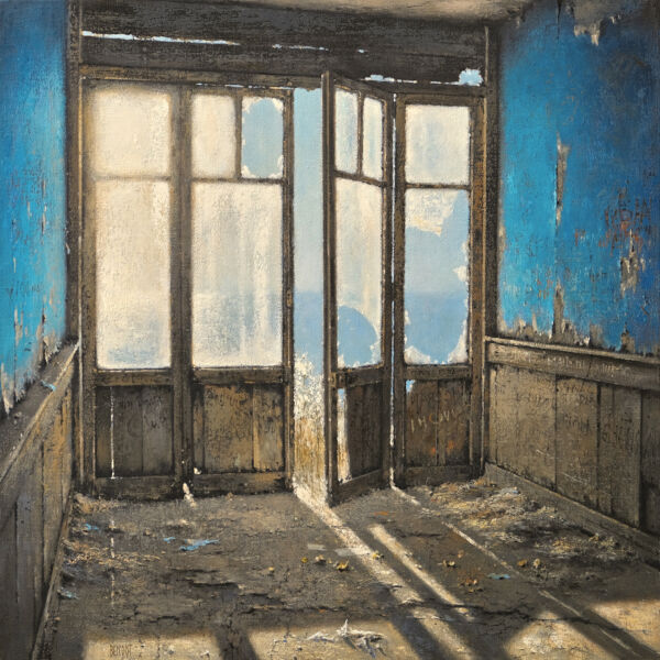 Christian Benoist - Momento - huile sur toile - 60 x 60 cm - 4400 €