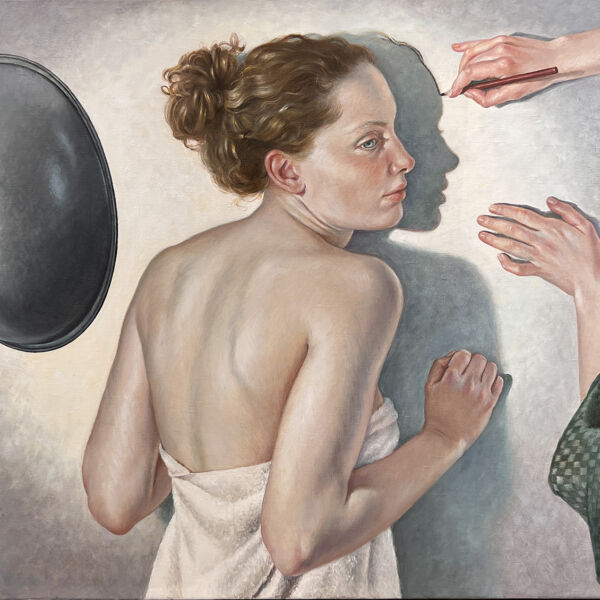 Francine Van Hove - Le dessin de l'ombre - huile sur toile - 54 x 81 cm - 13500 €