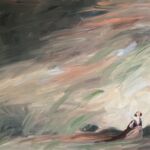 Swan Scalabre - Lady Chatterley - huile sur bois - 40 x 50 cm - 2500 €