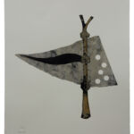 Baroja-Collet - Sans titre - collage - cadre en chêne - 60 x 50 cm - 1400€