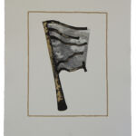 Baroja-Collet - Sans titre - collage sur papier Arches - cadre en chêne - 52 x 42 cm - 1100€
