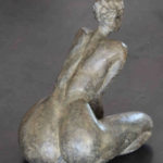 Sylvie Mangaud - Délice - bronze - 26x30x24cm