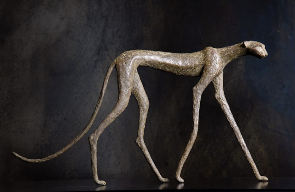 Sylvie Mangaud - Katavi - bronze - 43x23x4 cm