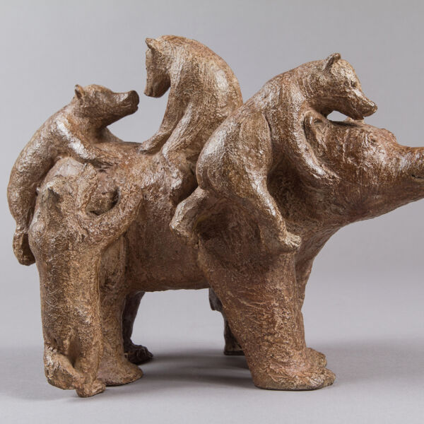 Sophie Verger - En famille - Bronze - 22 x 31 x 19 cm - Fonderie Avangini - 3900 €