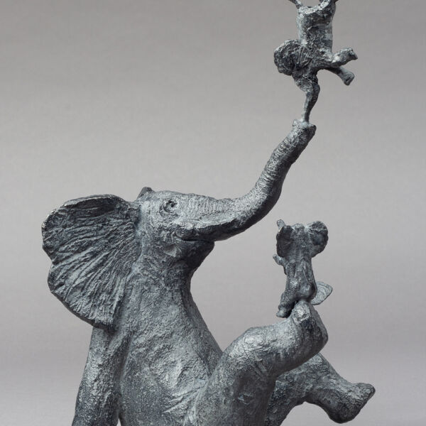 Sophie Verger - En Afrique - Bronze - 26 x 17 x 12,5 cm - Fonderie Avangini - 3100€