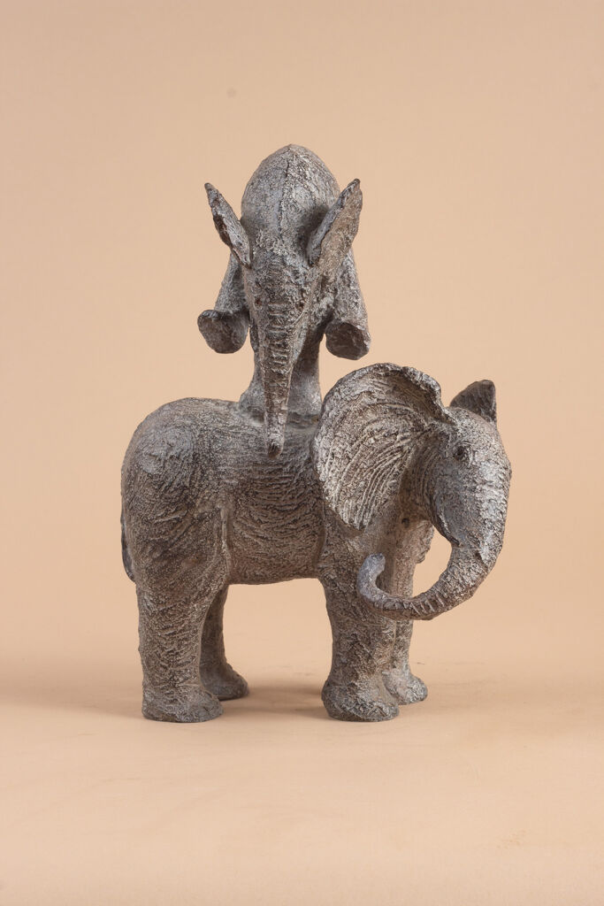 Sophie Verger - A saute mouton - Bronze - 27 x 14 x 17 cm - Fonderie Harze - 2800€