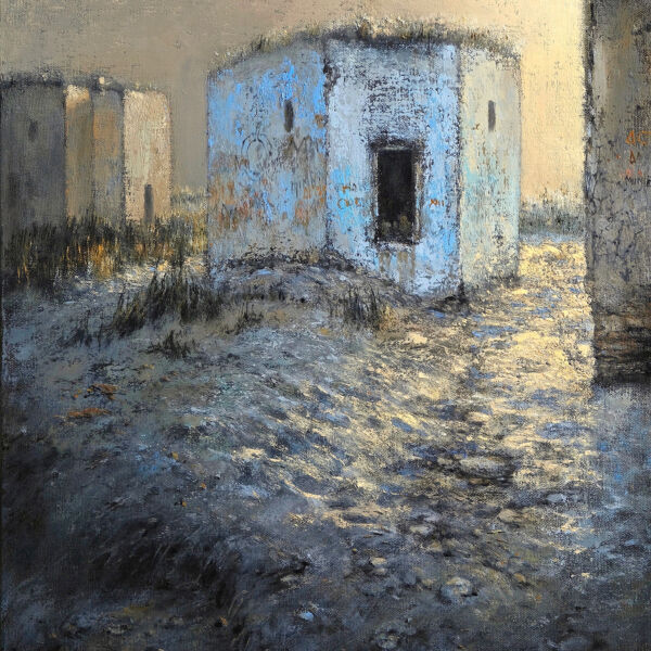 Christian Benoist - Escapade - huile sur toile - 55 x 46 cm - 4000 €