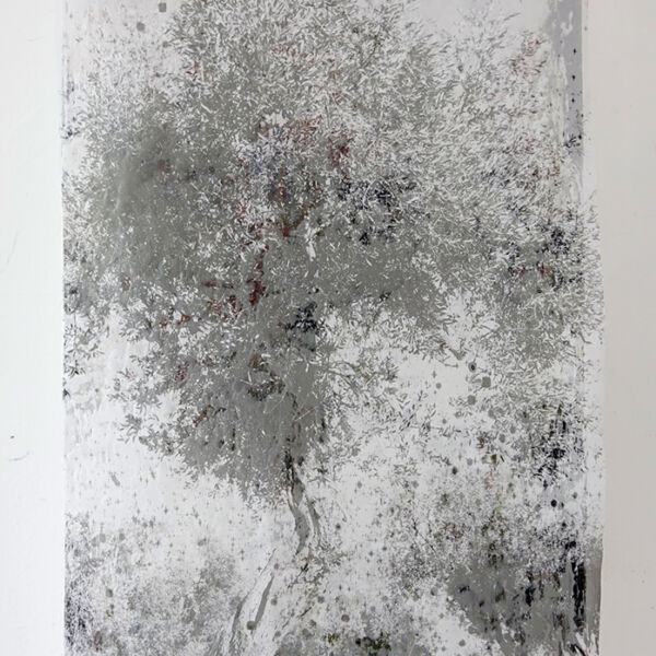 Zou - Casale - 50x30 cm - Encaustique sur bois avec impression photo sur voile - 1200€