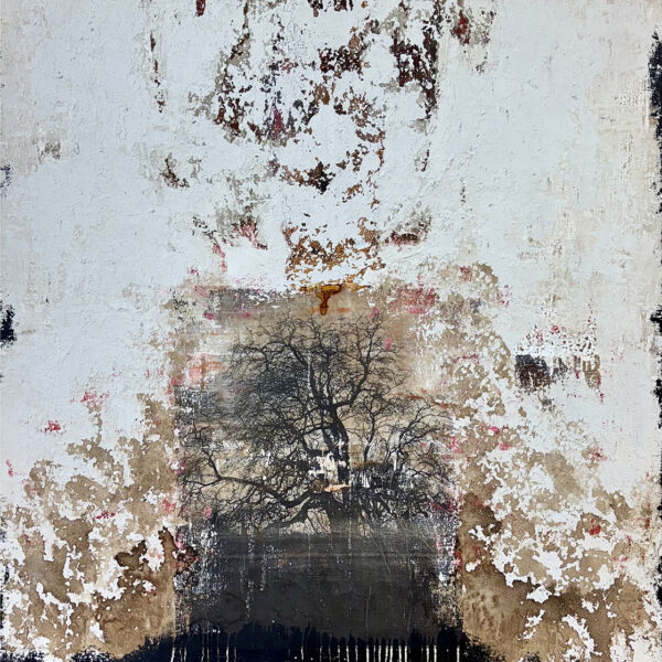 Zou - L’arbre - Technique mixte sur toile - 146x97 cm - 4200 €