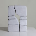 Ttitto Aguerre - Errai III - Béton sur Okume - 26 x 19 x 6 cm - 1800 €