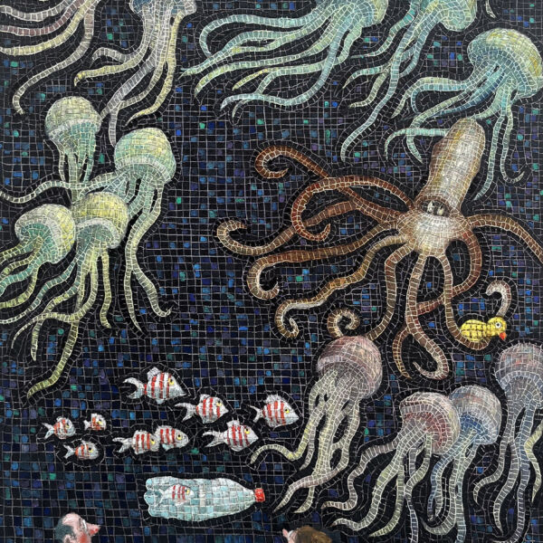 Thomas Bossard - La bouteille - huile sur toile - 130 x 81 cm