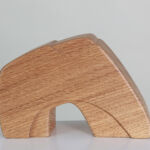 Ttitto Aguerre - Karbe I - Chêne - 26 x 17 x 9 cm - 1600 €
