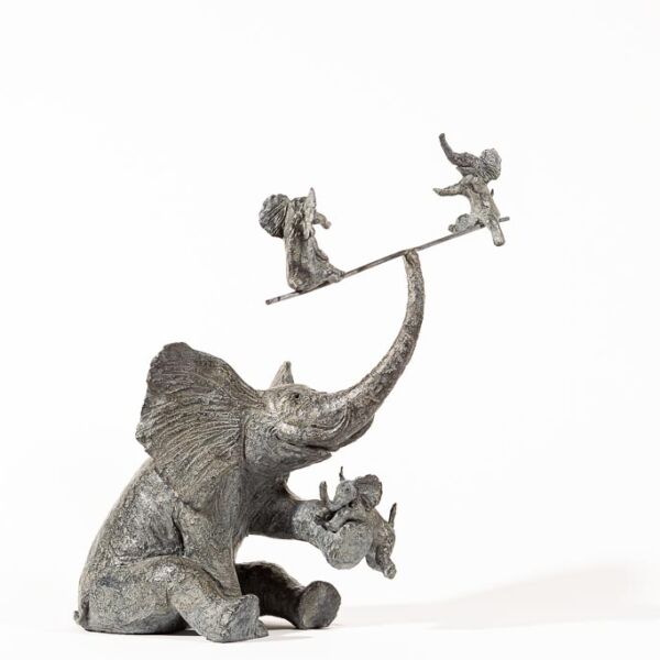 Sophie Verger - Le Balancier - bronze - 45 x 35 x 36 cm - 4500 €