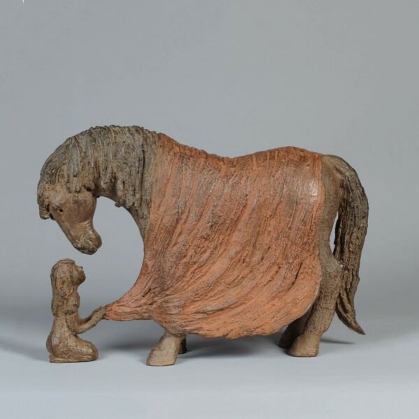Sophie Verger - Bien au chaud - bronze - 26 x 34 x 10 cm - 4200 €