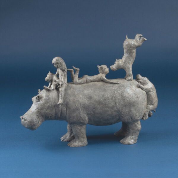 Sophie verger - Les nurses - Bronze - 37 x 57 x 19 cm - 7900 €