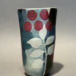 Mollie Brotherton - Rouge - céramique, pièce unique - 13 x 12 x 5 cm - 80 €