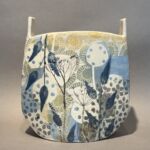 Mollie Brotherton - Feu - céramique, pièce unique - 24 x 18 x 3 cm - 260 €