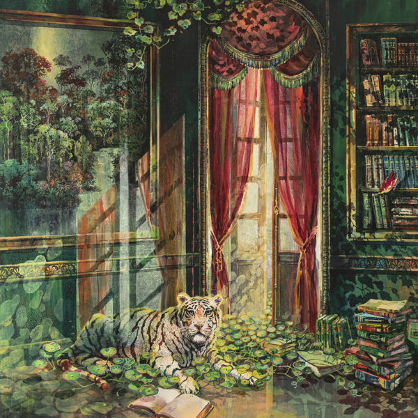 Eric Roux-Fontaine - Melquiades - Pigments, résine, et poudre de marbre sur toile - 170 x 150 cm