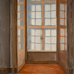 Patrick Pietropoli - Fenêtre - huile sur toile - 41 X 30,5 cm