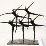 Nancy Vuylsteke de Laps - Milky Way 2/8 – bronze – 46 x 62 x 20 cm – 6700 €