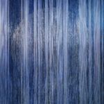 Laurent de Vismes - Option Crépuscule bleu et rouge - technique mixte sur toile - 143 x 114 cm