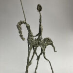 Christophe Rouleaud - La quête - Bronze - 24 x 13 x 5 cm - 1800 €