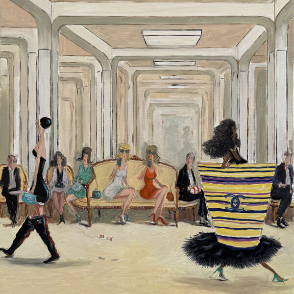 Thomas Bossard – Coco – huile sur toile – 92 x 73 cm